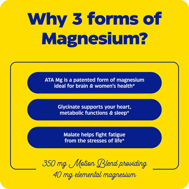 ENZYMEDICA Magnesium Motion, 60 CT