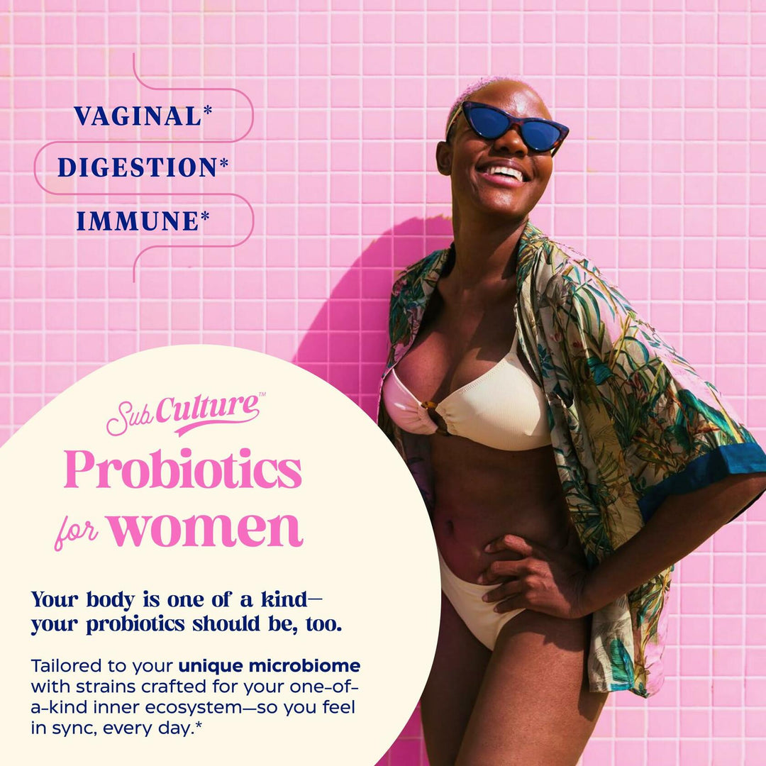Enzymedica SubCulture Probiotic Supplement for Women - Women&