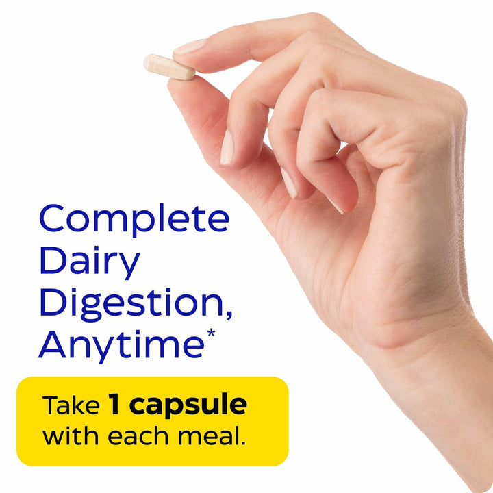 Enzymedica Lacto Digestive Enzymes for Men &amp; Women - Lactose Intolerance Support Supplement with Lactase Enzyme, Breaks Down Dairy Heavy Meals, Helps Reduce Gas &amp; Bloating, Gluten Free - 180 Caps