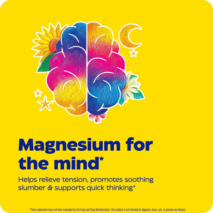 Enzymedica Magnesium Mind Supplement for Women &amp; Men - Sleep, Stress, &amp; Cognition Support, ATA Mg 24% Faster Absorption, High Bioavailability Magnesium Capsules for Brain, Vegan, Gluten Free - 60 Caps