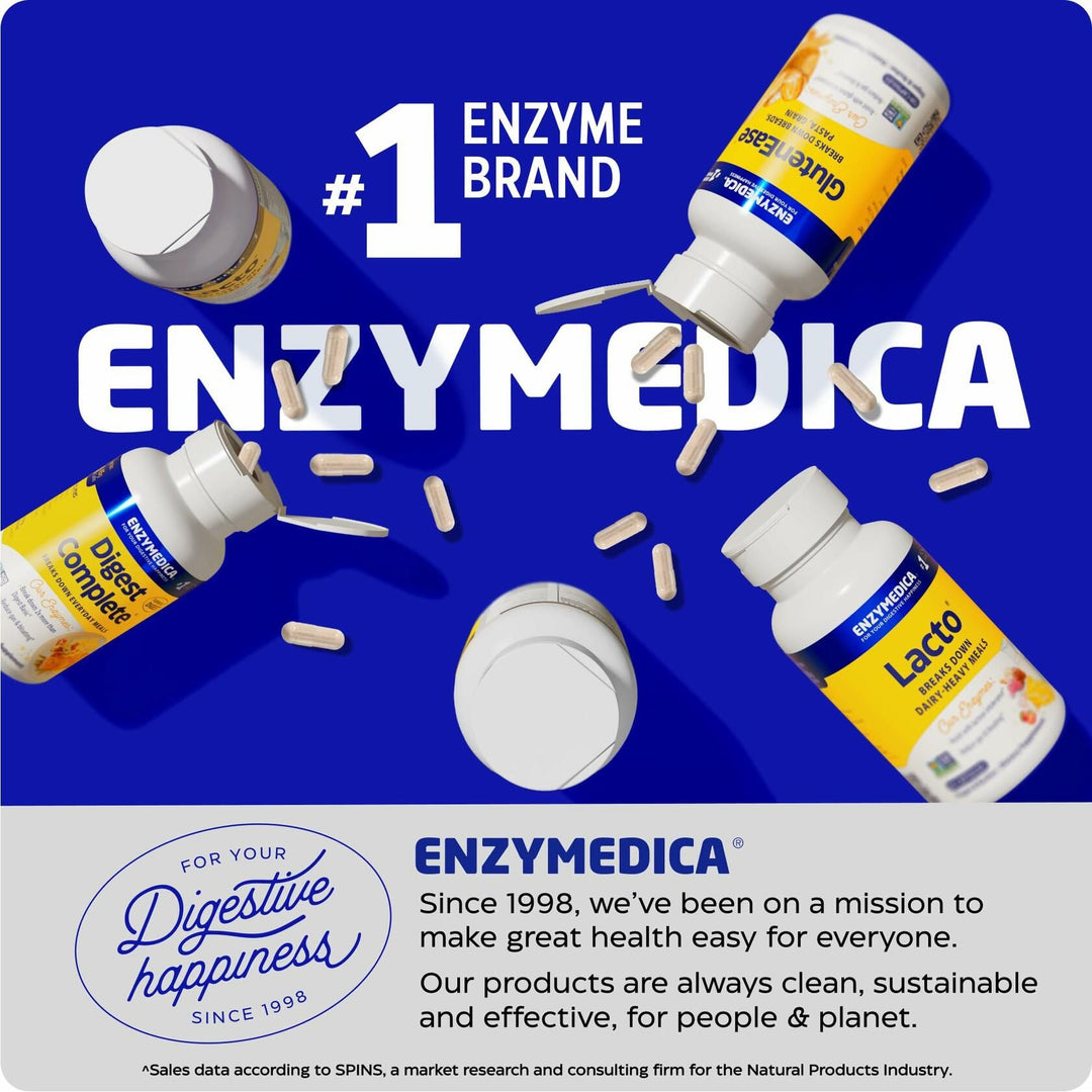 Enzymedica Heartburn Soothe Liquid Supplement - All Natural Reflux Support, Balances Acid &amp; pH Levels with Alginate, Fast-Acting Acid Support Alternative for Digestive Health, Vanilla Orange- 12 fl oz
