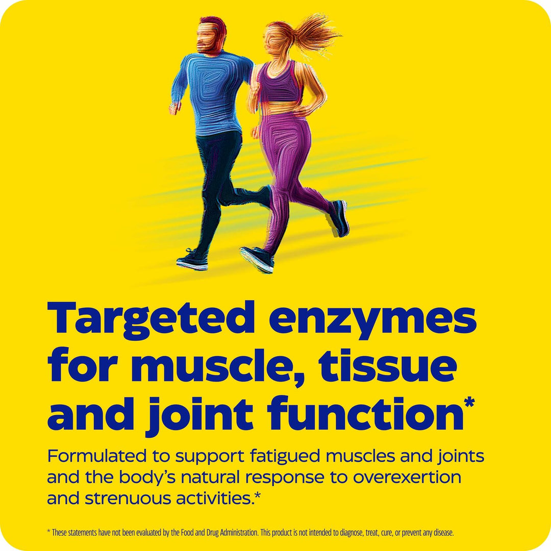 Enzymedica Repair Gold for Men &amp; Women - Proteolytic Enzymes Supplement with Bromelain, Protease, Serrapeptase &amp; More, Joint Support Supplement, Promotes Muscle Health &amp; Tissue Function - 60 Capsules