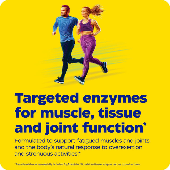 Enzymedica Repair Gold for Men &amp; Women - Proteolytic Enzymes Supplement with Bromelain, Protease, Serrapeptase &amp; More, Joint Support Supplement, Promotes Muscle Health &amp; Tissue Function - 60 Capsules