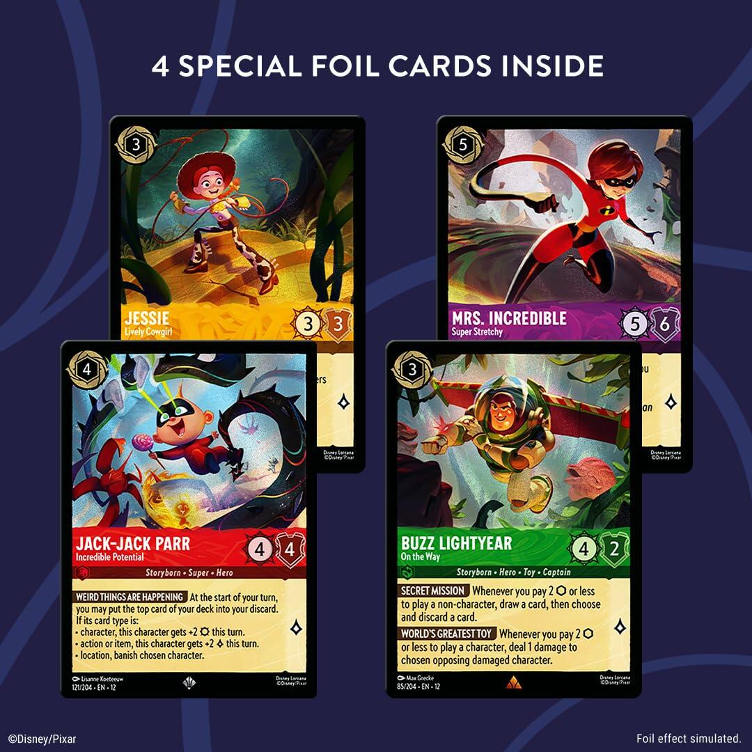 Ravensburger Disney Lorcana TCG 2-Player Starter Deck - Ideal for Ages 8+ - Engaging Gameplay - Over 200 Original Disney Artworks