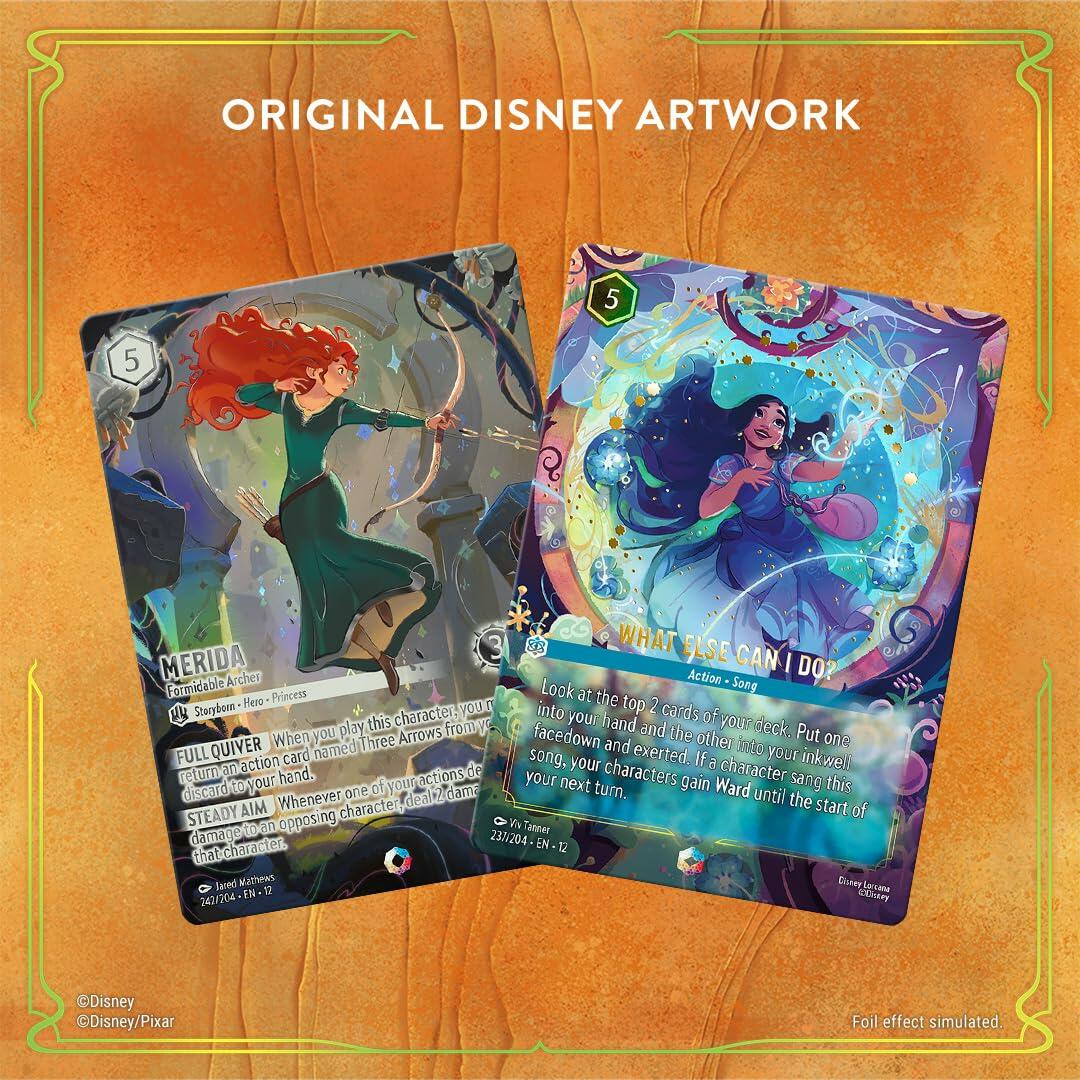 Ravensburger Disney Lorcana TCG: Wilds Unknown Single Booster Pack - 12 Cards - Packaging May Vary - Ideal for Ages 8+