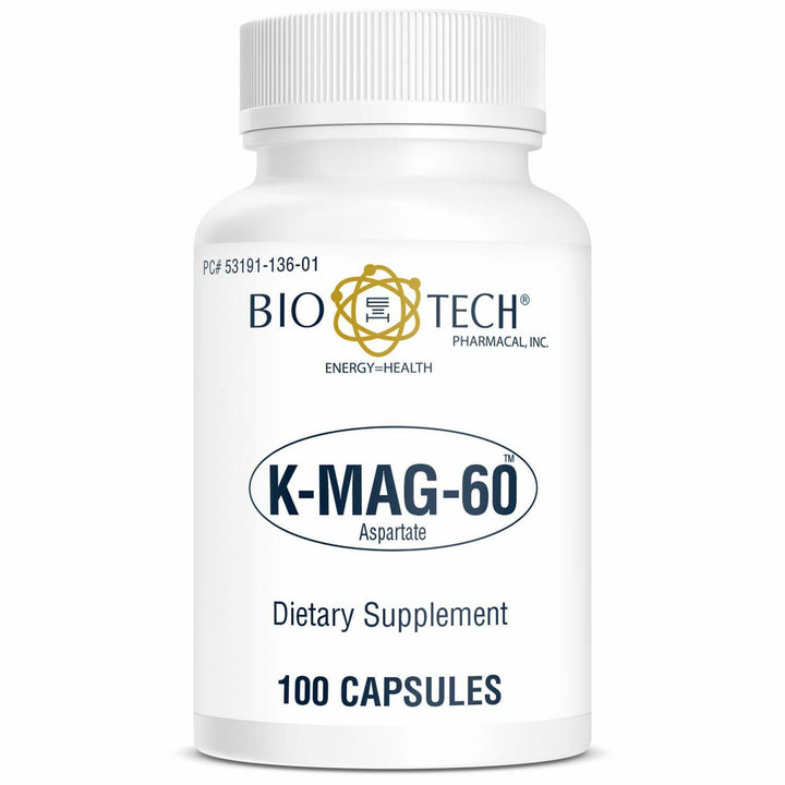 Bio-Tech - K-Mag-60 (Aspartate) 100 caps
