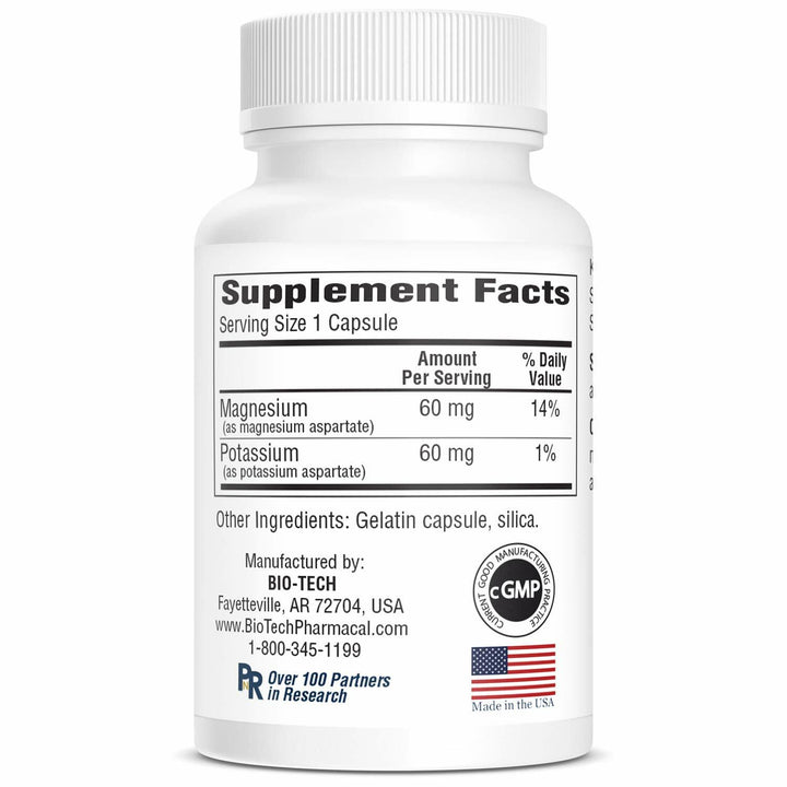 Bio-Tech - K-Mag-60 (Aspartate) 100 caps