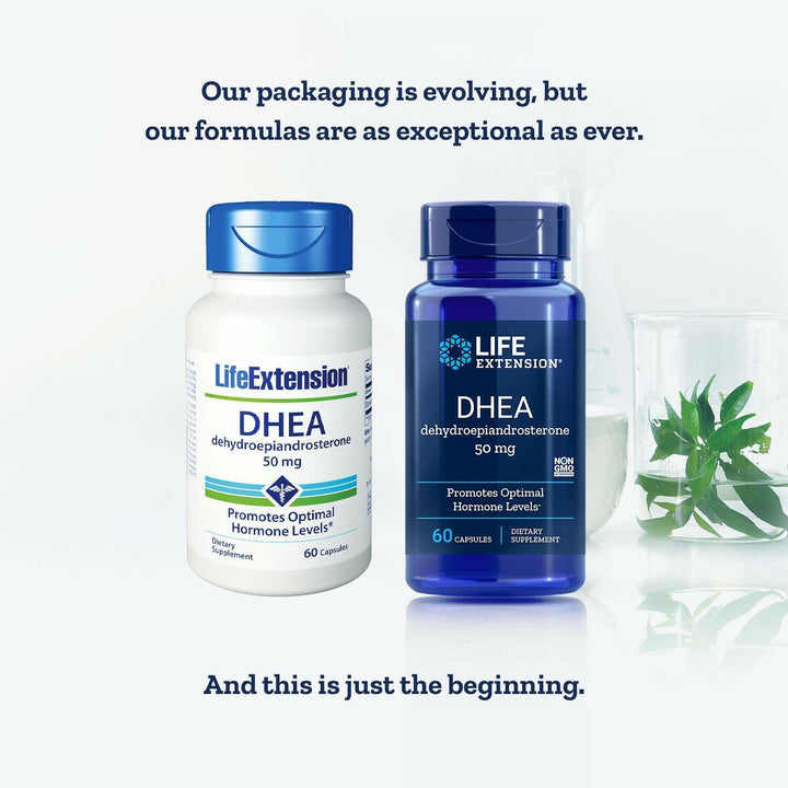 Life Extension, DHEA 50 Mg, 60-Capsules (2 Pack)