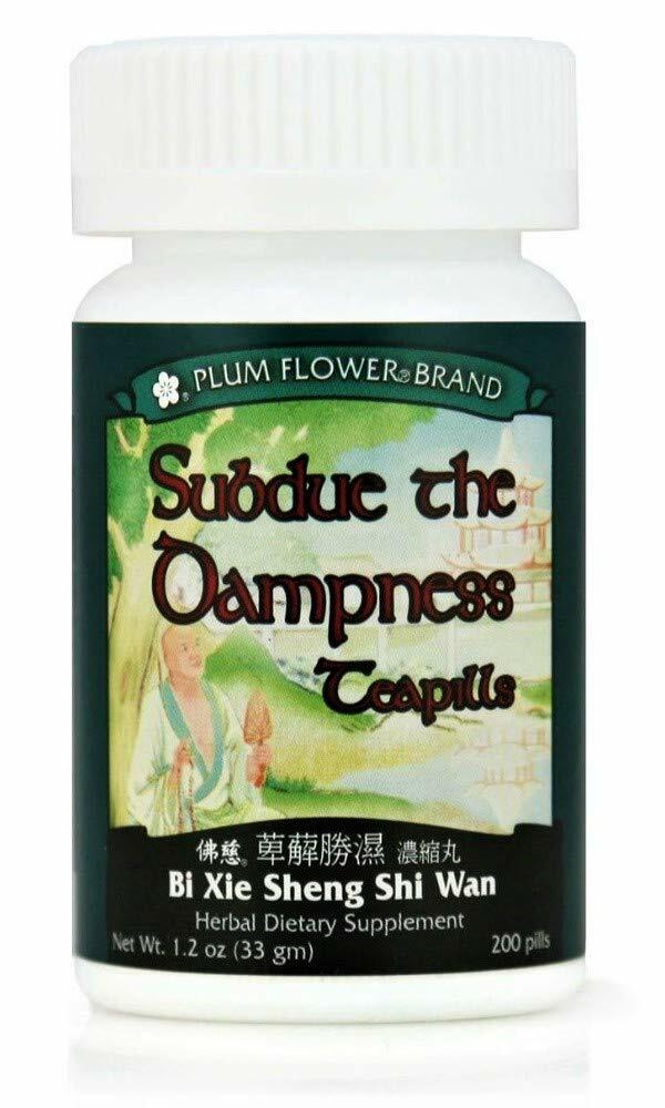 Subdue The Dampness Teapills (Bi Xie Sheng Shi Wan), 200 ct, Plum Flower