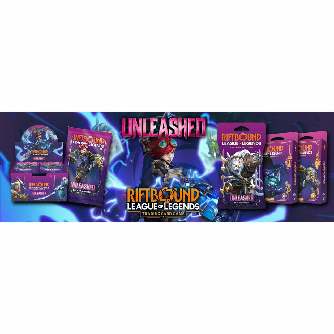 Riftbound: League of Legends TCG Unleashed - Champion Deck: Vi - Ready-to-Play Character, Trading Card Game, Battle Deck-Building, Lots of Punching