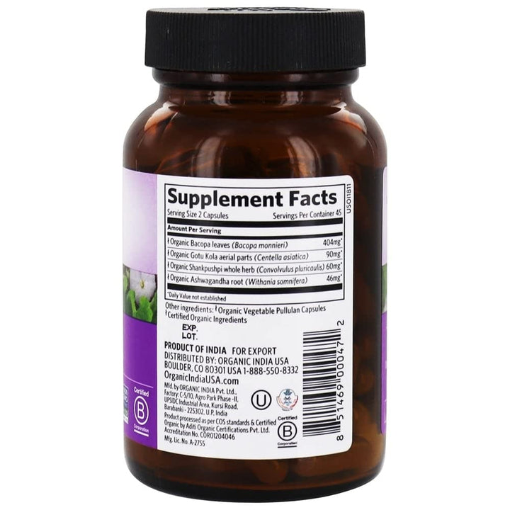 Organic India Joy 90 Vcaps - OR0035 - The Oasis of Health