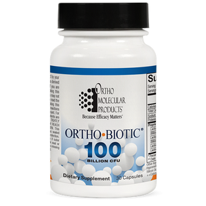 Ortho Molecular Ortho Biotic 100 Billion 30 Capsules - The Oasis of Health
