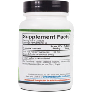 Ortho Molecular 5 - HTP 100mg 90 Cap - The Oasis of Health