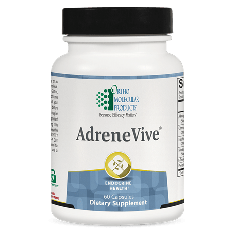 Ortho Molecular AdreneVive 60 Capsules - The Oasis of Health