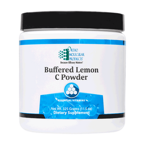 Ortho Molecular Buffered Lemon C Powder 300 Grams - The Oasis of Health