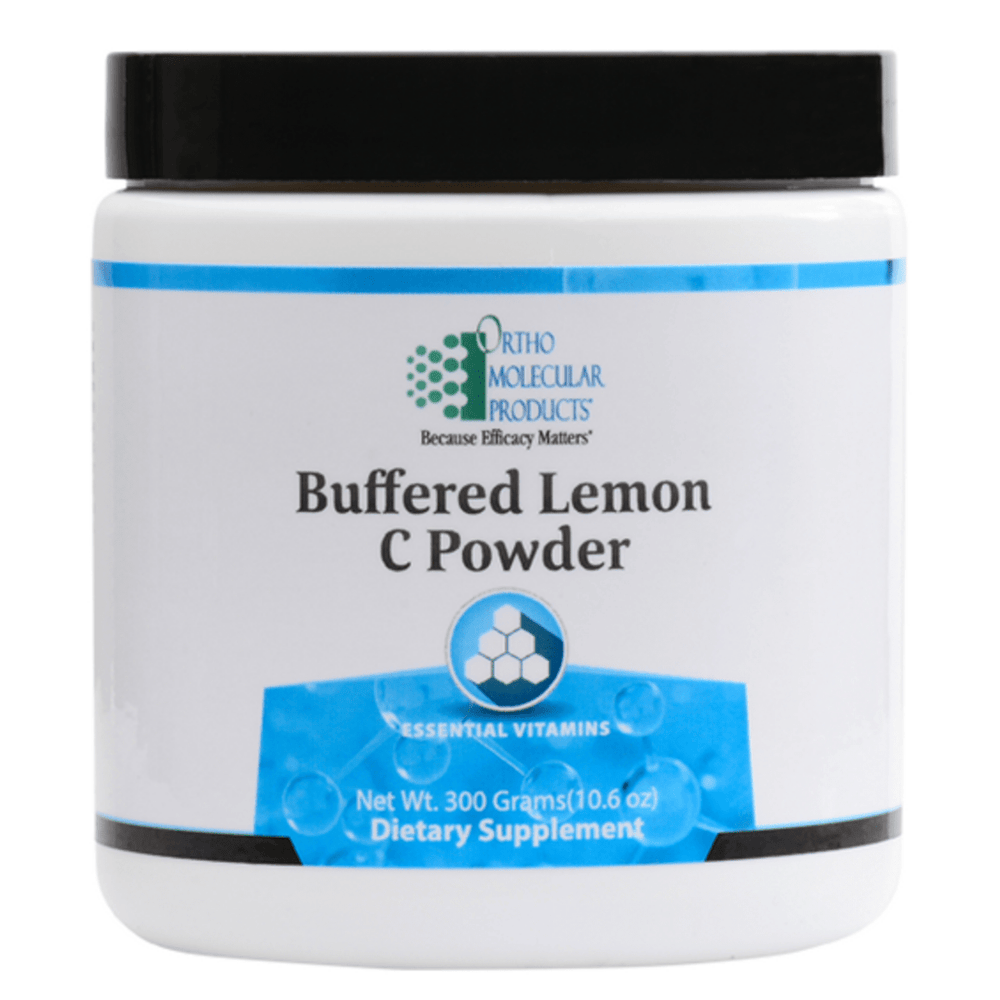 Ortho Molecular Buffered Lemon C Powder 300 Grams - The Oasis of Health