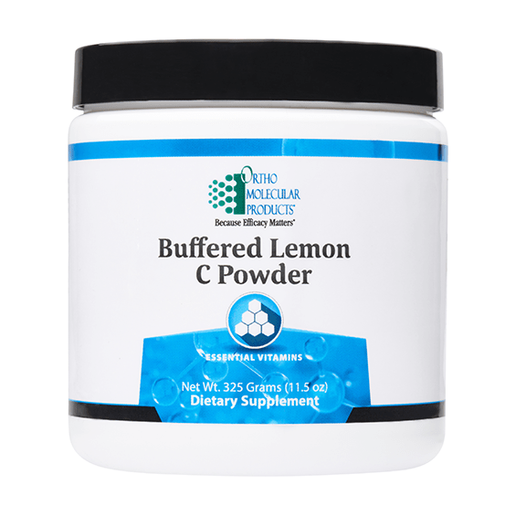 Ortho Molecular Buffered Lemon C Powder 300 Grams - The Oasis of Health