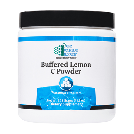 Ortho Molecular Buffered Lemon C Powder 300 Grams - The Oasis of Health