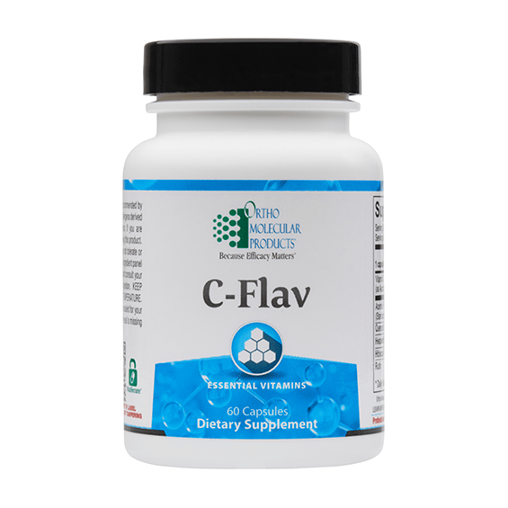 Ortho Molecular C - Flav 60 Capsules - The Oasis of Health