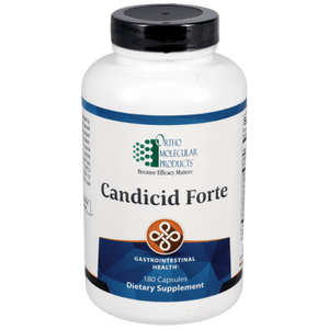 Ortho Molecular Candicid Forte 180 Capsules - The Oasis of Health