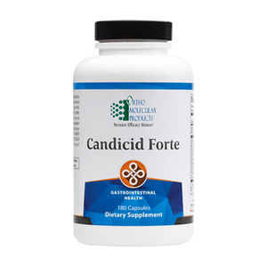 Ortho Molecular Candicid Forte 180 Capsules - The Oasis of Health