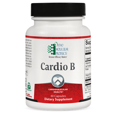 Ortho Molecular Cardio B 120 Capsules - The Oasis of Health