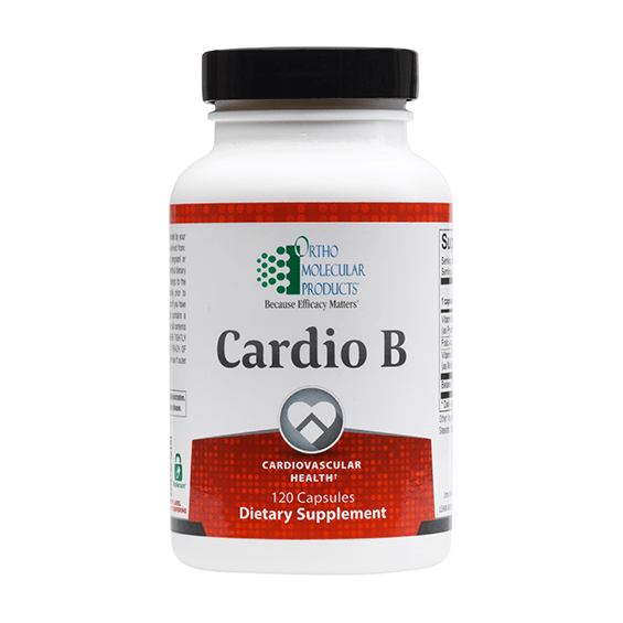 Ortho Molecular Cardio B 120 Capsules - The Oasis of Health