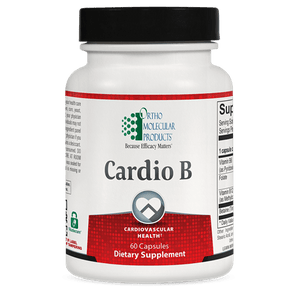 Ortho Molecular Cardio B 60 Capsules - The Oasis of Health