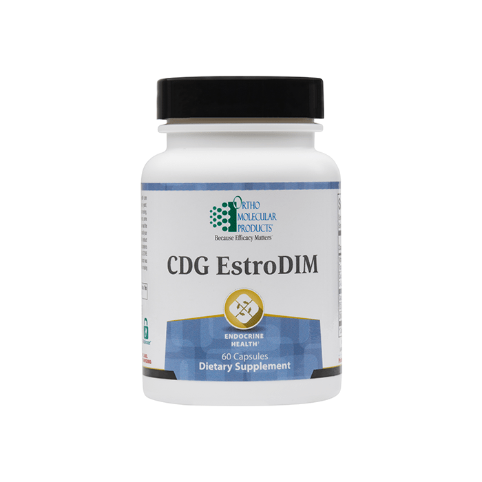 Ortho Molecular CDG EstroDIM 60 Capsules - The Oasis of Health