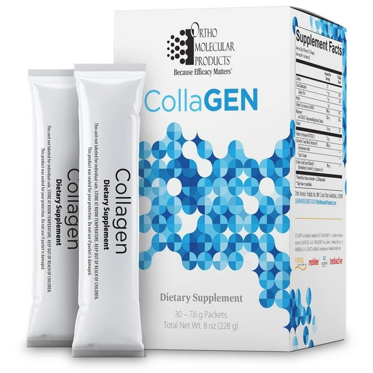 Ortho Molecular CollaGEN Packets 30 Packets - The Oasis of Health