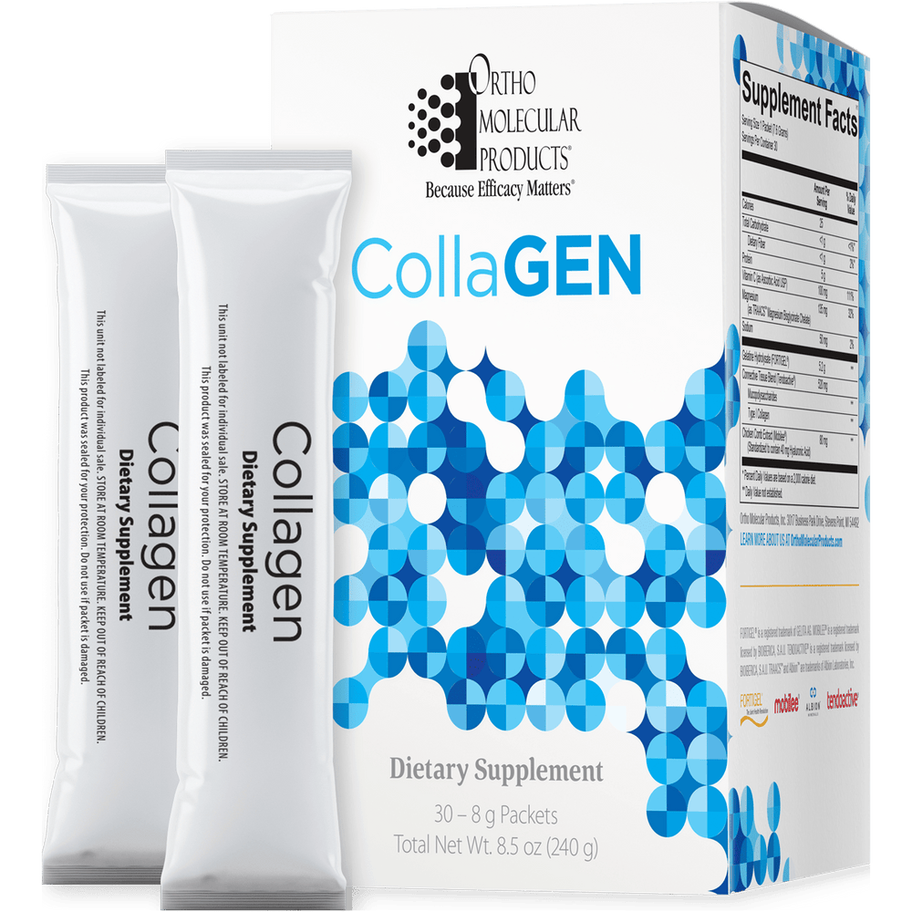 Ortho Molecular CollaGEN Packets 30 Packets - The Oasis of Health