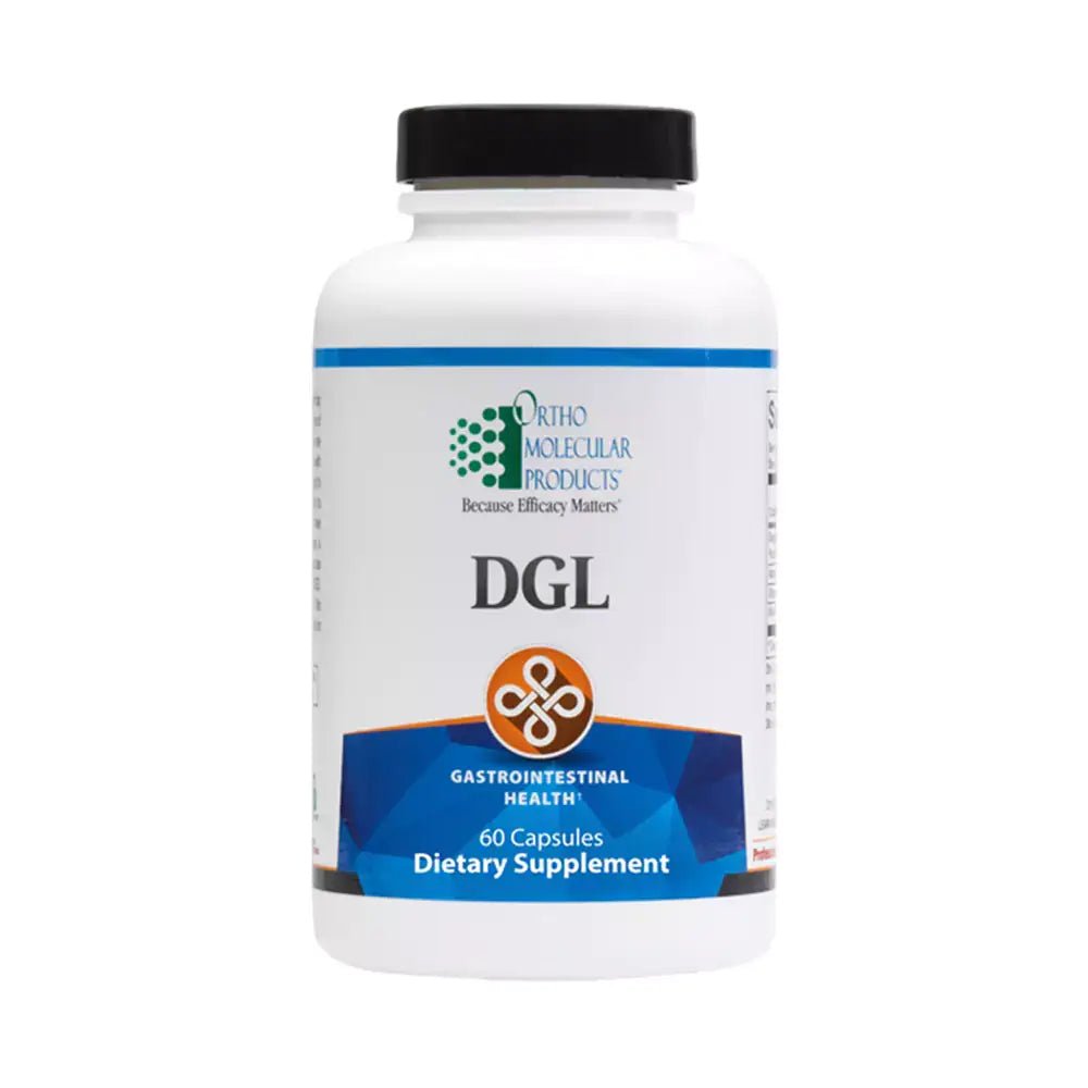 Ortho Molecular DGL 60 Capsules - The Oasis of Health
