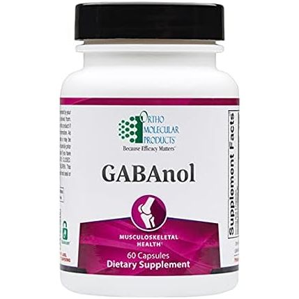 Ortho Molecular GABAnol 60 Capsules - The Oasis of Health