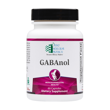 Ortho Molecular GABAnol 60 Capsules - The Oasis of Health
