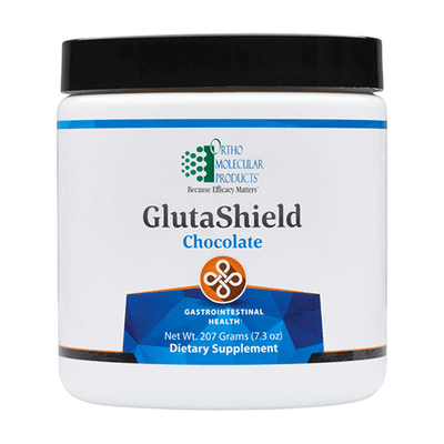 Ortho Molecular GlutaShield Chocolate 7.3oz 207 Grams - The Oasis of Health