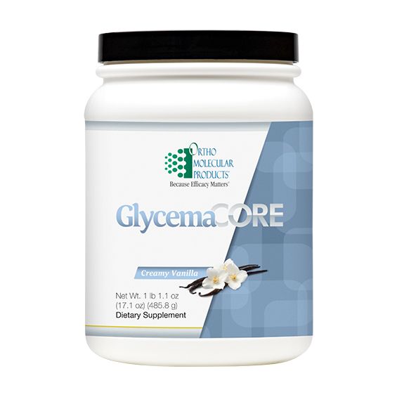 Ortho Molecular GlycemaCORE Creamy Vanilla 485.8 Grams - The Oasis of Health