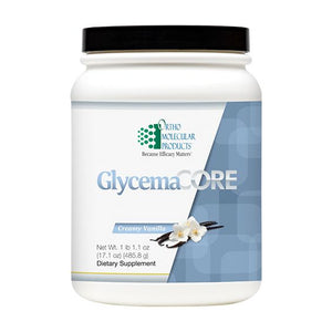 Ortho Molecular GlycemaCORE Creamy Vanilla 485.8 Grams - The Oasis of Health