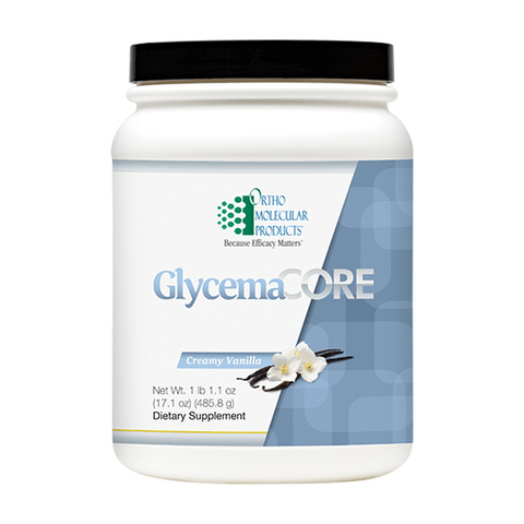 Ortho Molecular GlycemaCORE Creamy Vanilla 485.8 Grams - The Oasis of Health