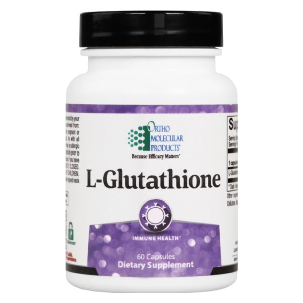 Ortho Molecular L - Glutathione 60 Capsules - The Oasis of Health