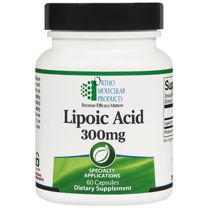 Ortho Molecular Lipoic Acid 300 mg 60 ct - The Oasis of Health