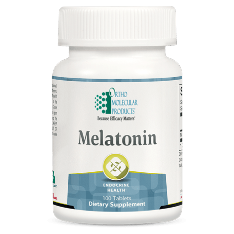 Ortho Molecular Melatonin 1mg 100 Tablets - The Oasis of Health