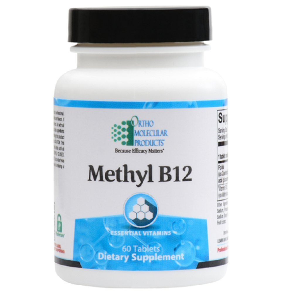 Ortho Molecular - Methyl B12 - 60 Tablets - The Oasis of Health