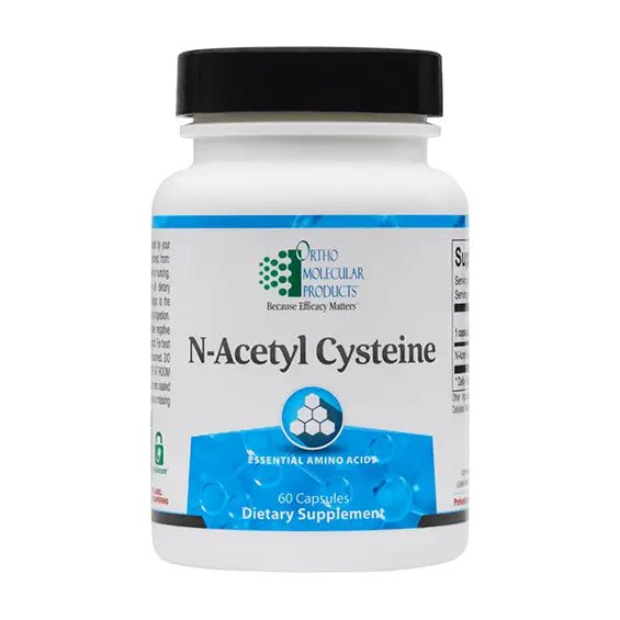 Ortho Molecular N - Acetyl Cysteine 60 Capsules - The Oasis of Health