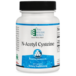 Ortho Molecular N - Acetyl Cysteine 60 Capsules - The Oasis of Health
