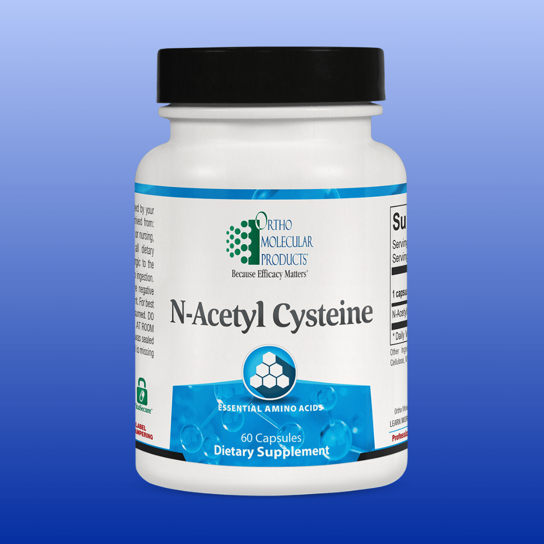 Ortho Molecular N - Acetyl Cysteine 60 Capsules - The Oasis of Health