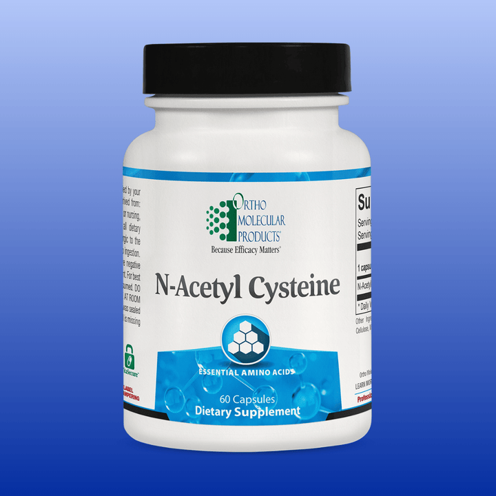 Ortho Molecular N - Acetyl Cysteine 60 Capsules - The Oasis of Health