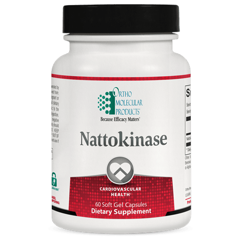 Ortho Molecular Nattokinase 120 Softgels - The Oasis of Health