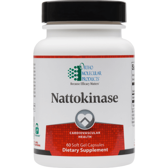 Ortho Molecular Nattokinase 60 Soft Gel Capsules - The Oasis of Health