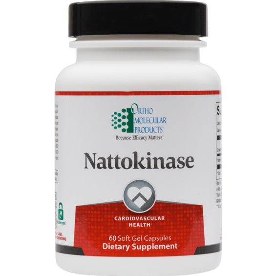 Ortho Molecular Nattokinase 60 Soft Gel Capsules - The Oasis of Health