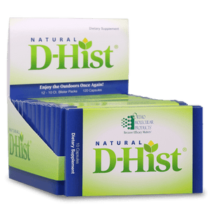 Ortho Molecular Natural D - Hist Blister Pack 10 Capsules - 12 Pack - The Oasis of Health